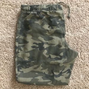 Camo joggers